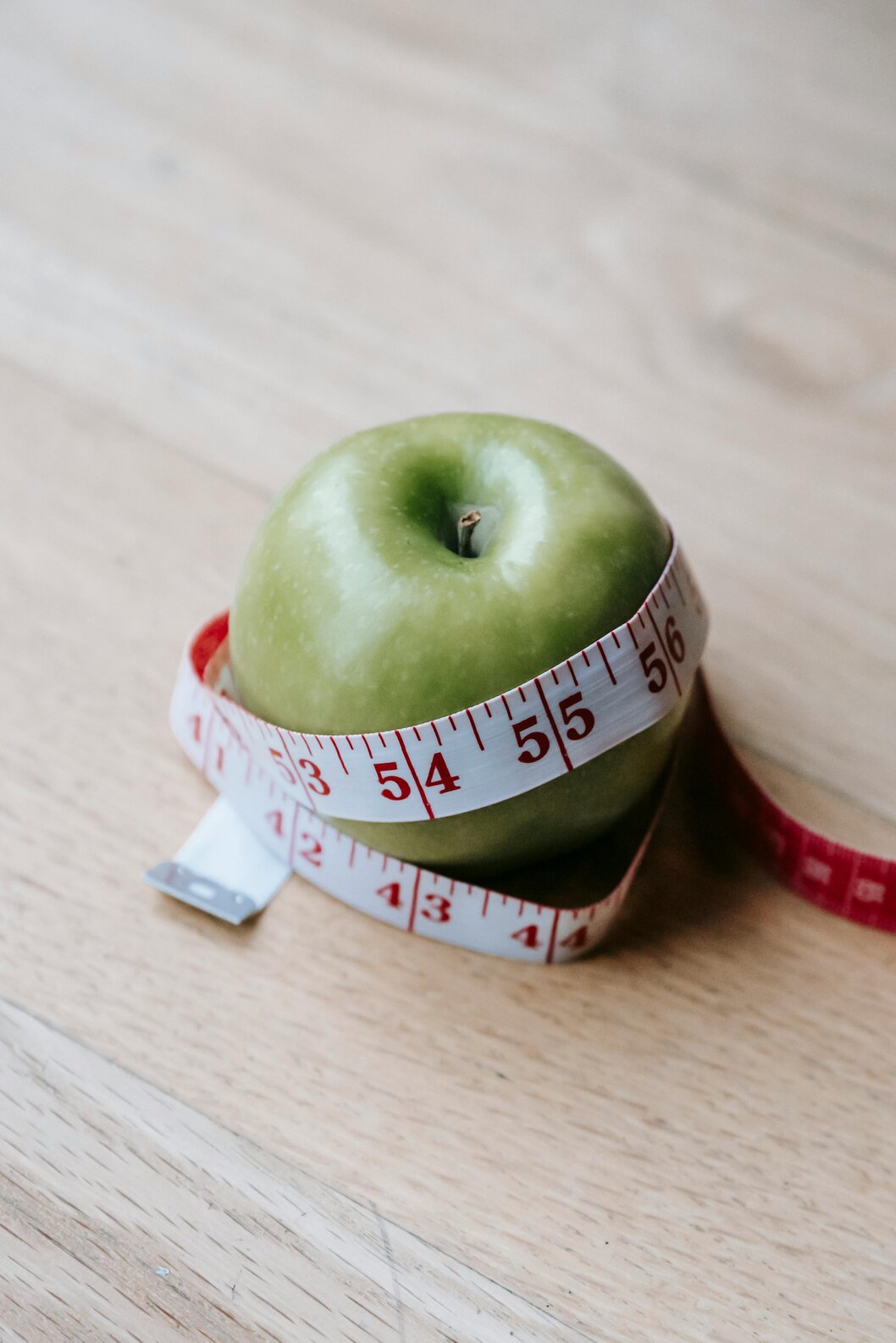 Balanced meal and journal representing mindful weight management